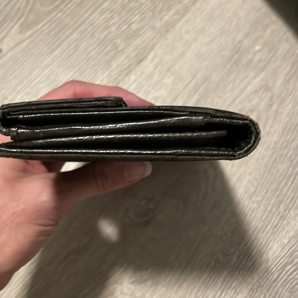 Gucci brown nylon eclipse long wallet - Picture 4 of 8